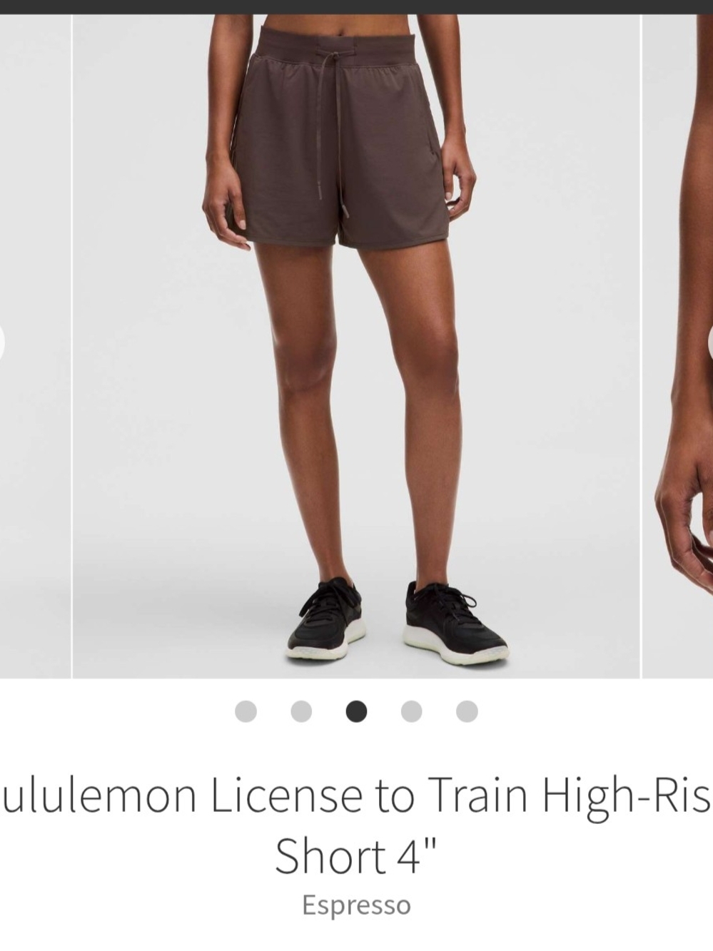 lululemon athletica License to Train High-Rise Shorts - Espresso Brown